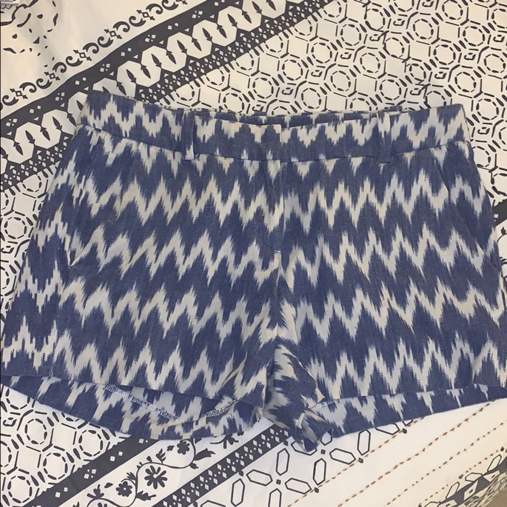 Patterned J Crew Shorts